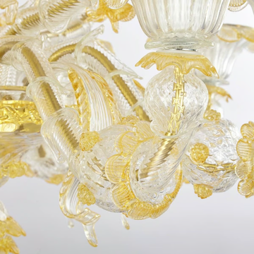 CA' REZZONICO AUGUSTO - Murano glass chandelier by Sogni Di Cristallo - view 3